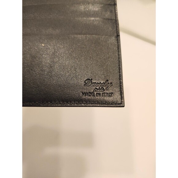 Dandy Piu Men's Black Leather Bi-Fold Wallet Made in Italy - Picture 5 of 8